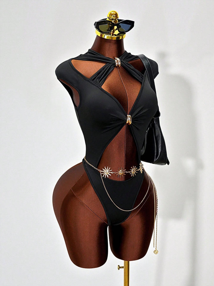 SHEIN body, fekete