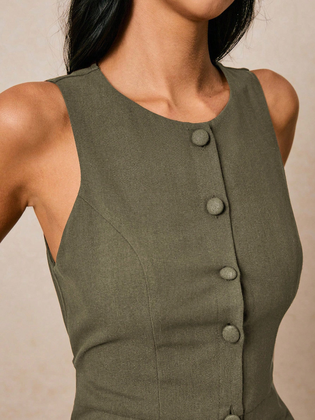 Rochie maxi SHEIN, verde