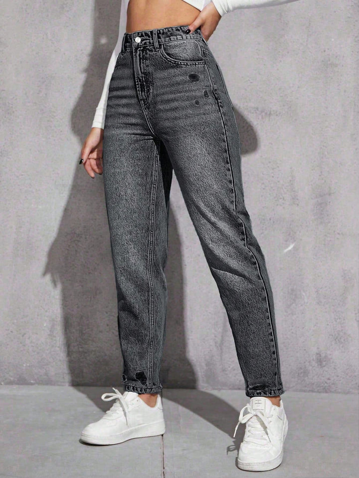 Jeans SHEIN, gri
