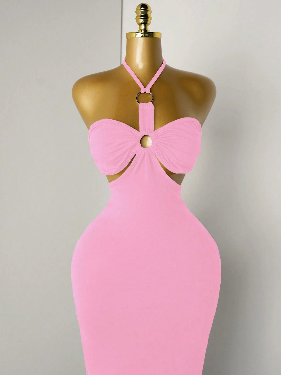 Rochie maxi SHEIN, roz