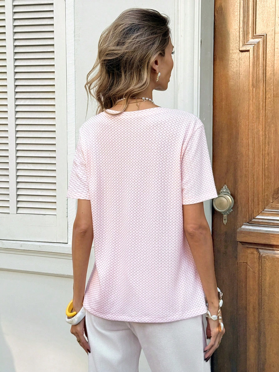 Tricou SHEIN, roz