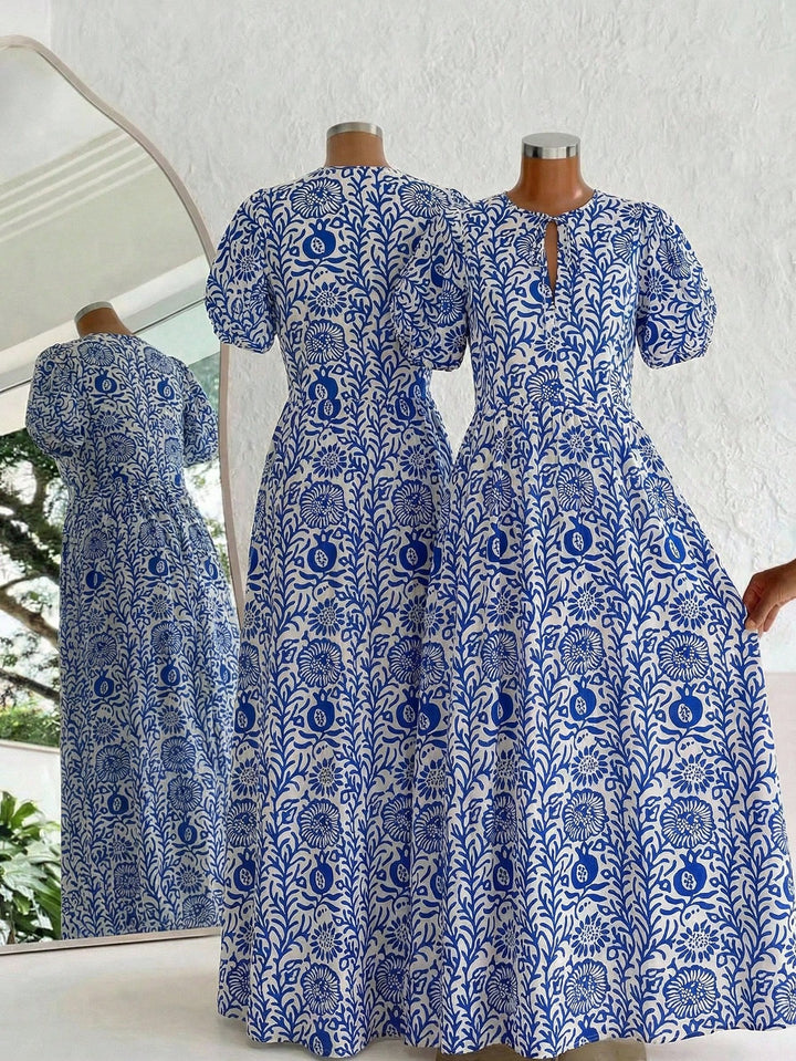 Rochie maxi SHEIN, albastru