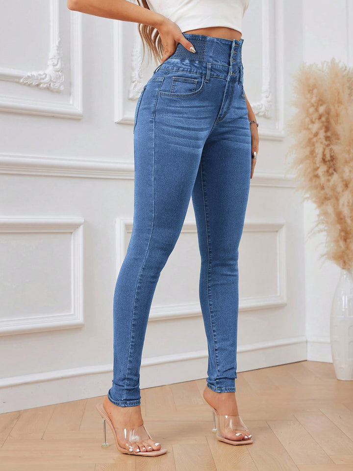 Jeans SHEIN, albastru