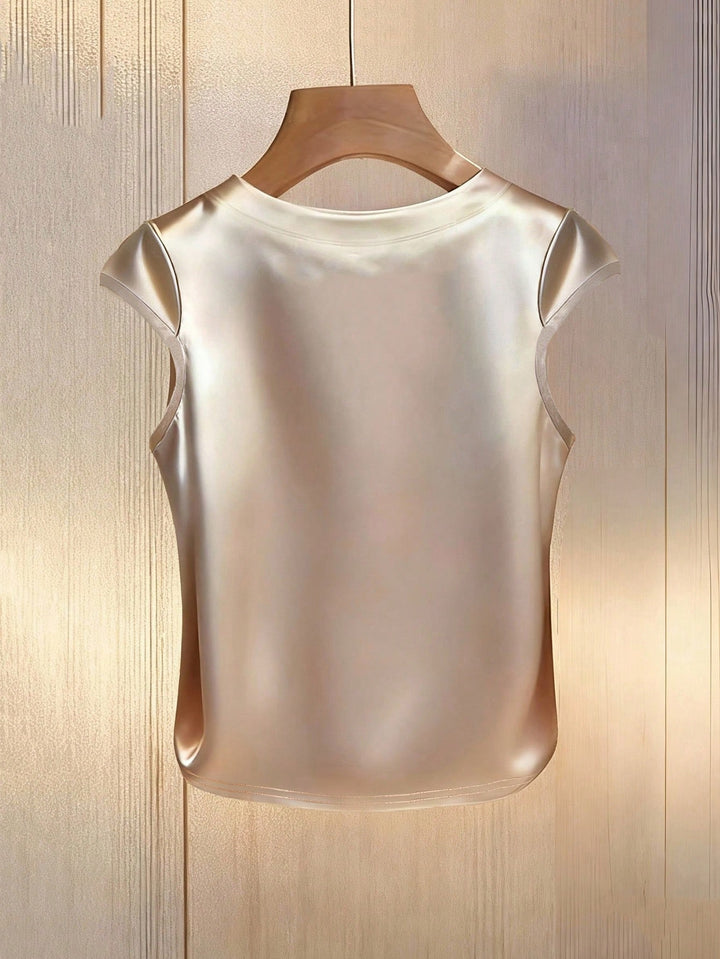 Tricou SHEIN, auriu