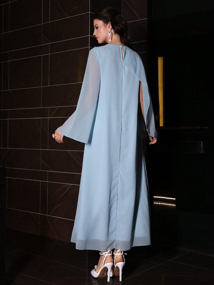 Rochie maxi SHEIN, albastru