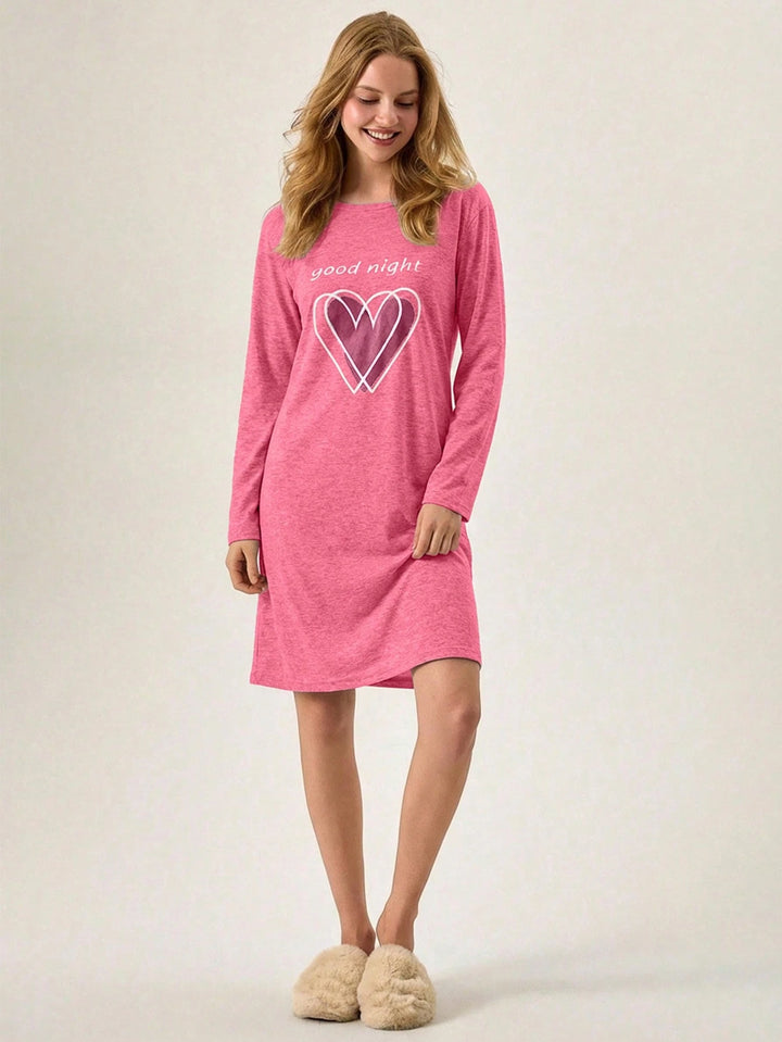 Rochie de noapte SHEIN, roz