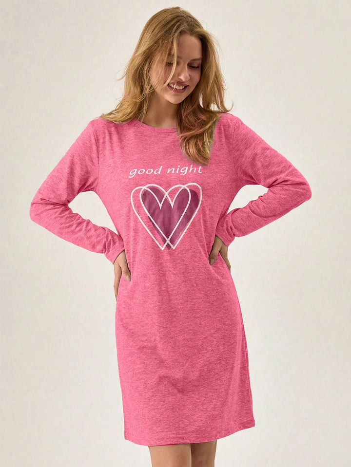 Rochie de noapte SHEIN, roz