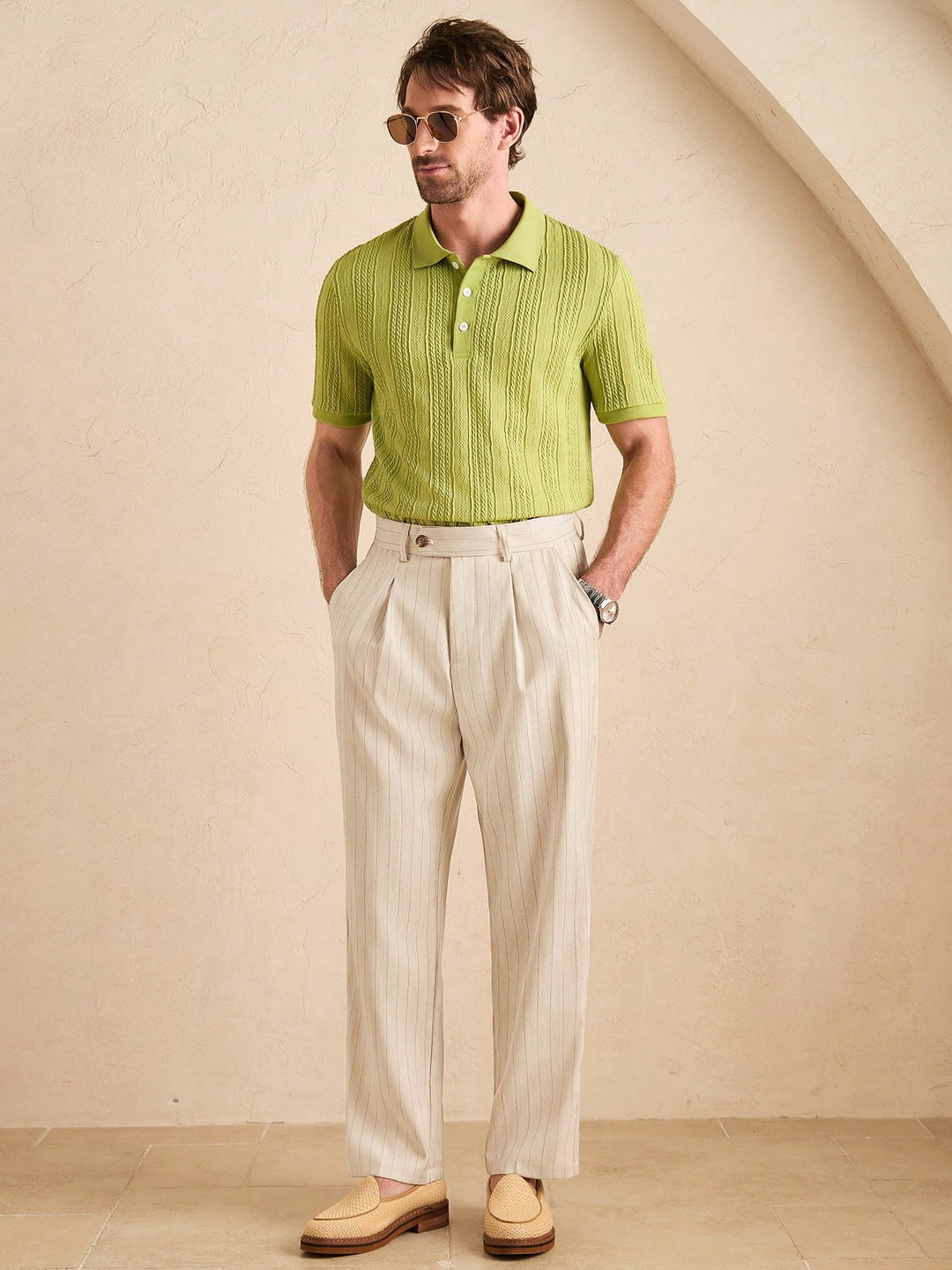 Pantalon SHEIN, kaki