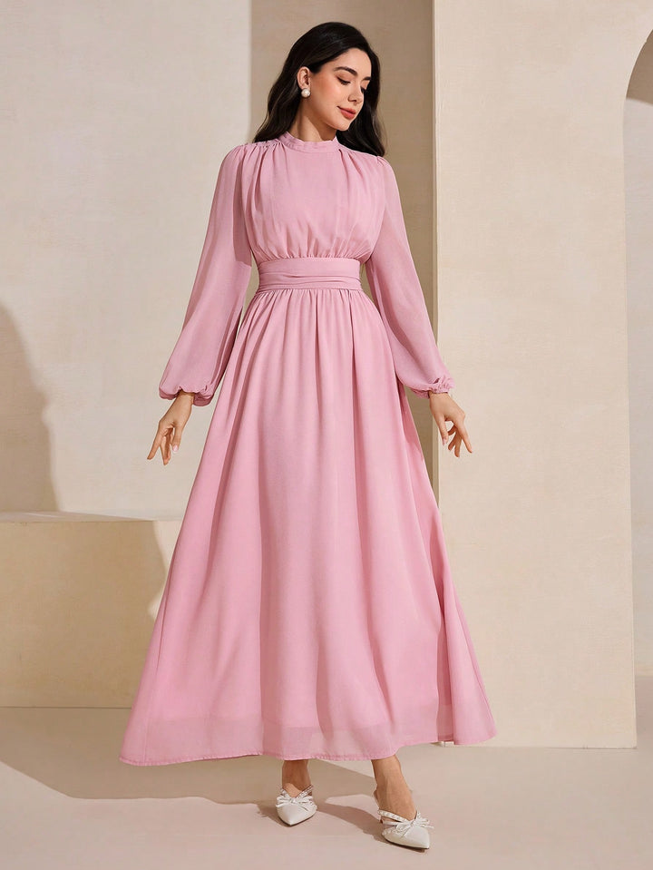 Rochie maxi SHEIN, roz