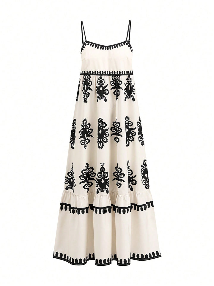 SHEIN maxi ruha, bézs