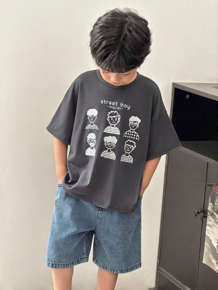 Tricou SHEIN, gri