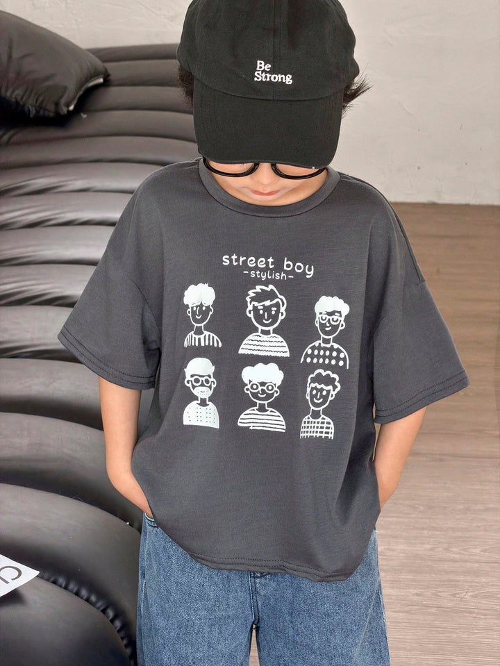 Tricou SHEIN, gri