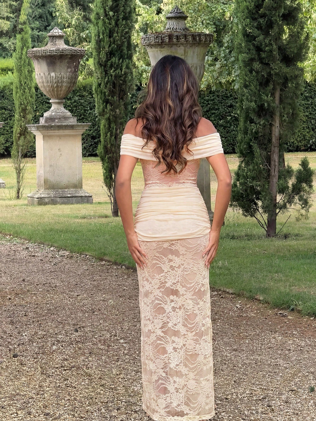Rochie maxi SHEIN, roz
