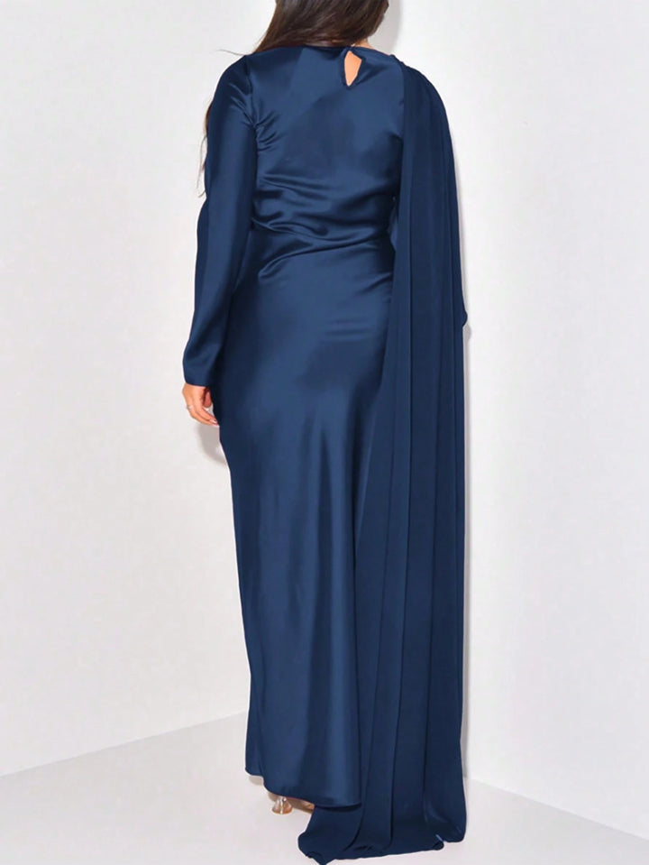 Rochie maxi SHEIN, albastru