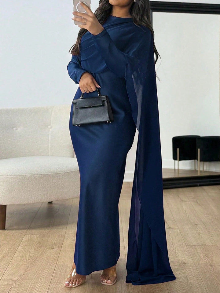 Rochie maxi SHEIN, albastru