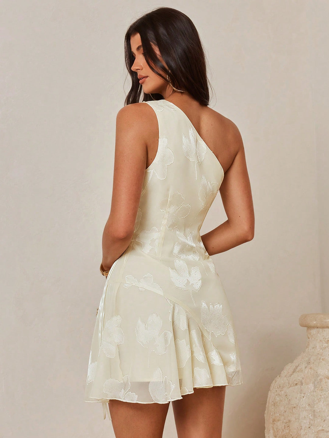 Rochie mini SHEIN, bej
