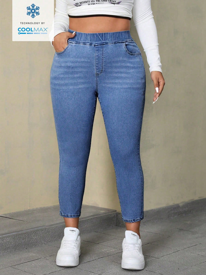 Jeans SHEIN, albastru