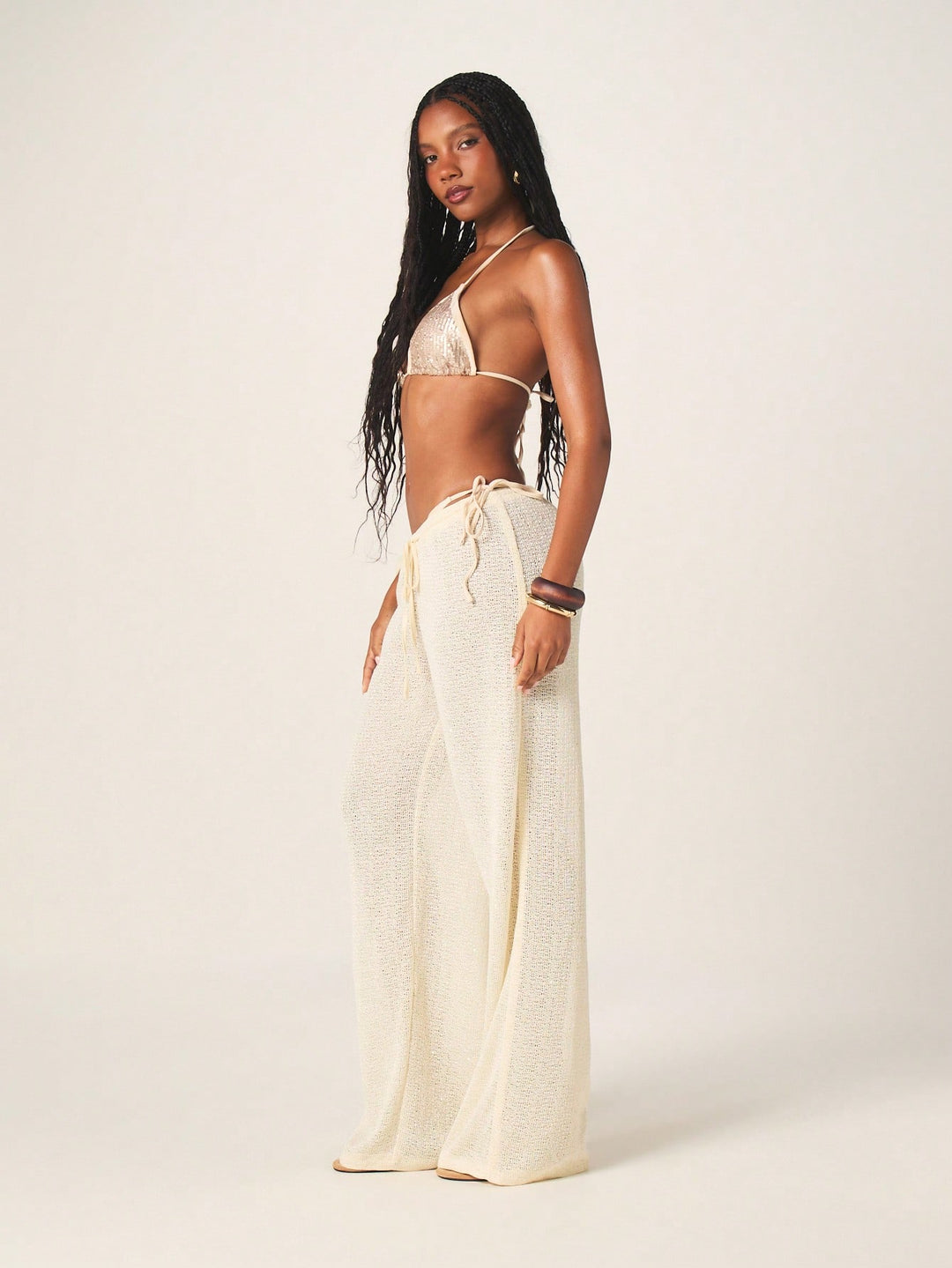 Pantaloni SHEIN, bej