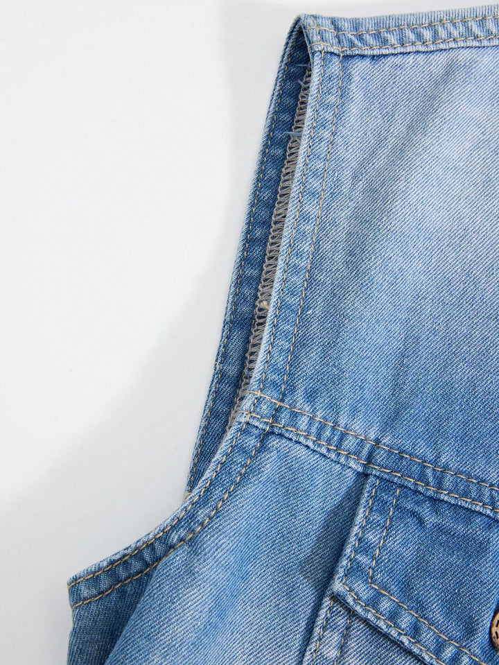 Top SHEIN, albastru