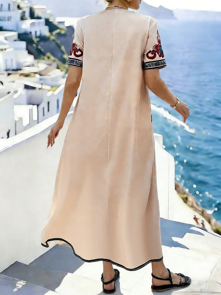 Rochie maxi SHEIN, mix culori
