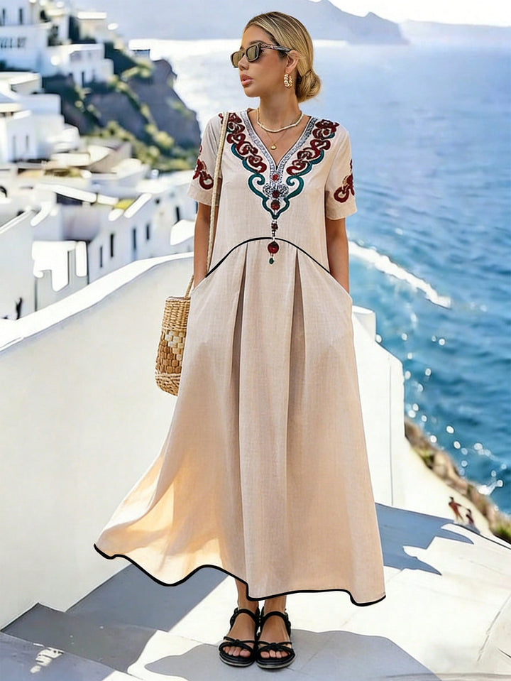 Rochie maxi SHEIN, mix culori