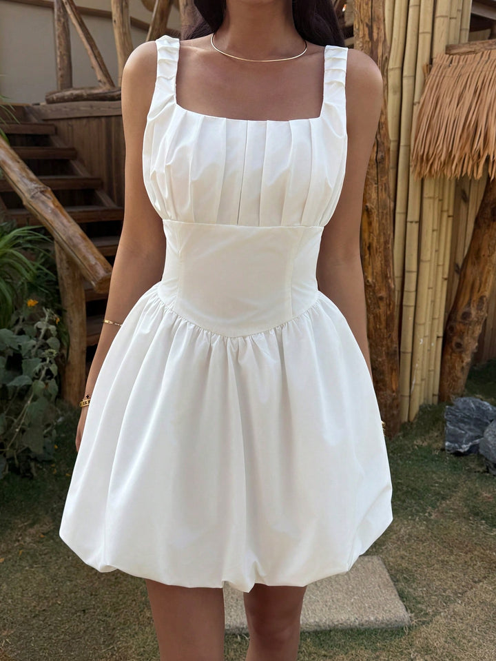 Rochie scurtă SHEIN, alb