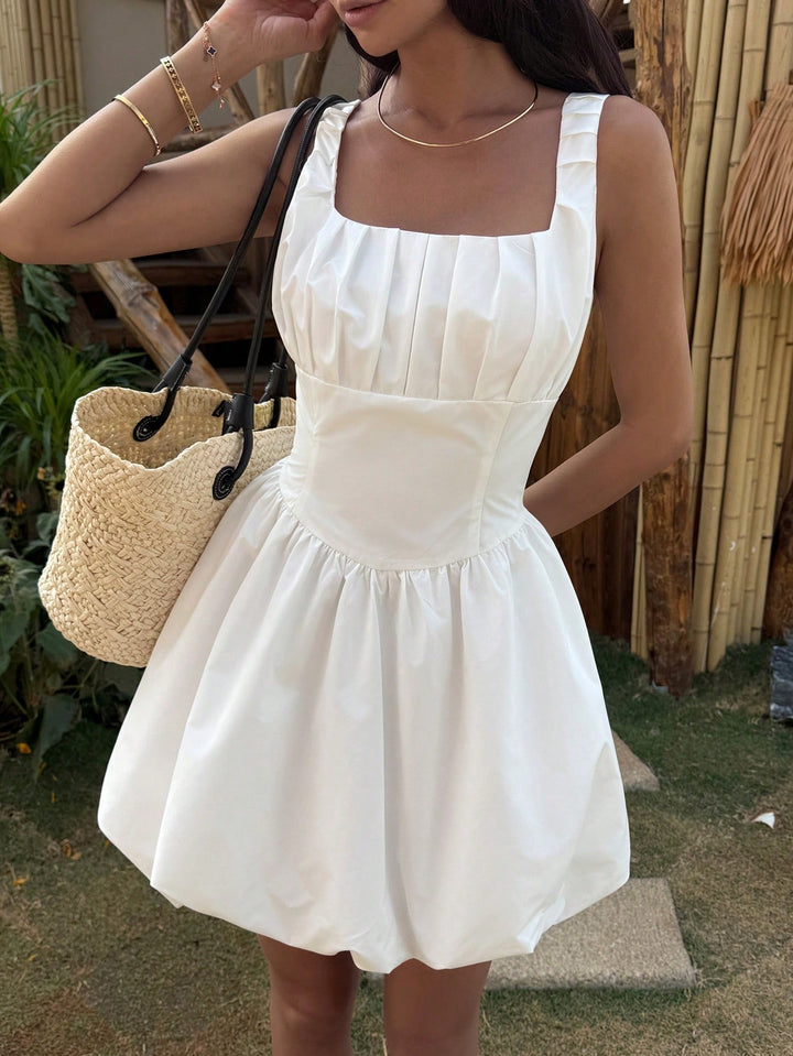 Rochie scurtă SHEIN, alb