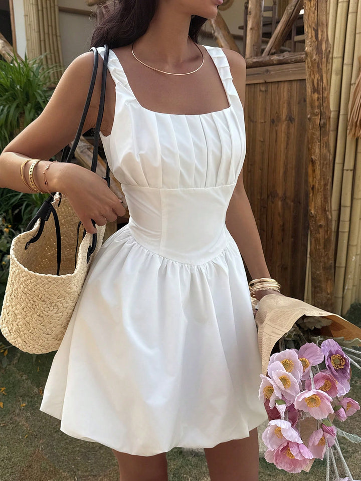 Rochie scurtă SHEIN, alb