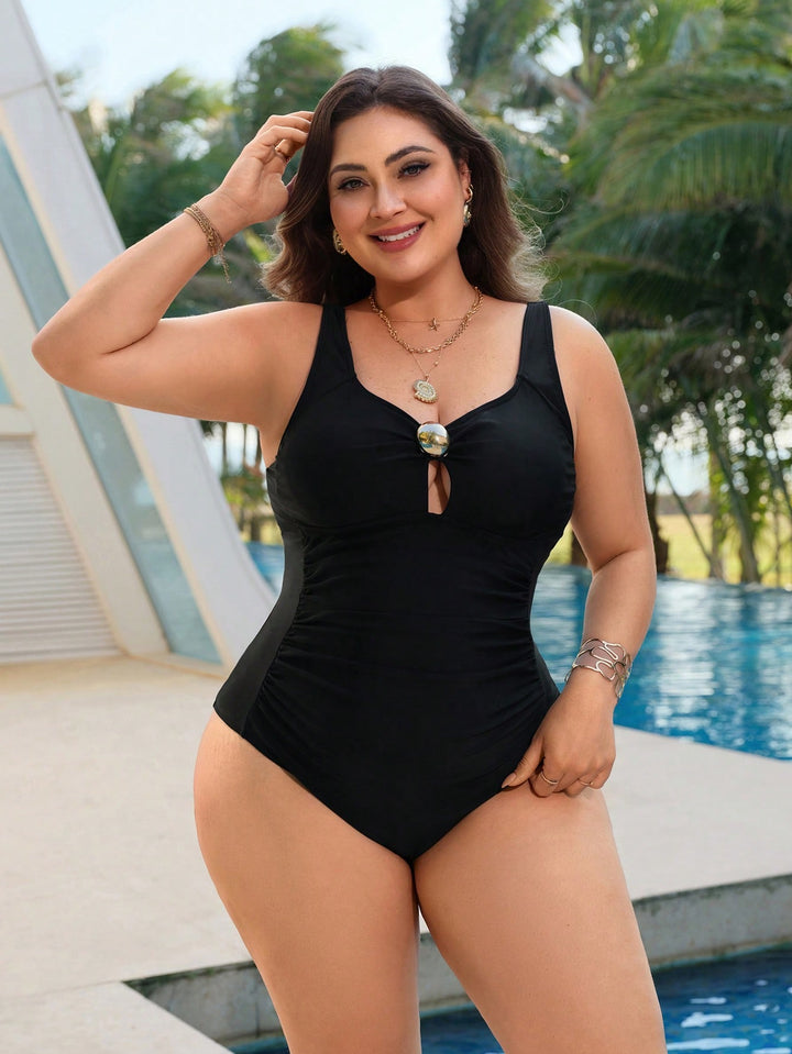 Costum de baie SHEIN, negru