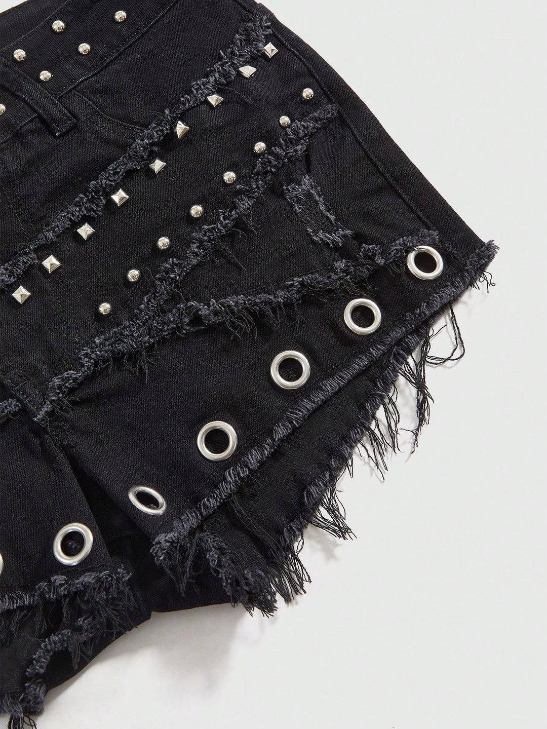Pantaloni scurți SHEIN, negru