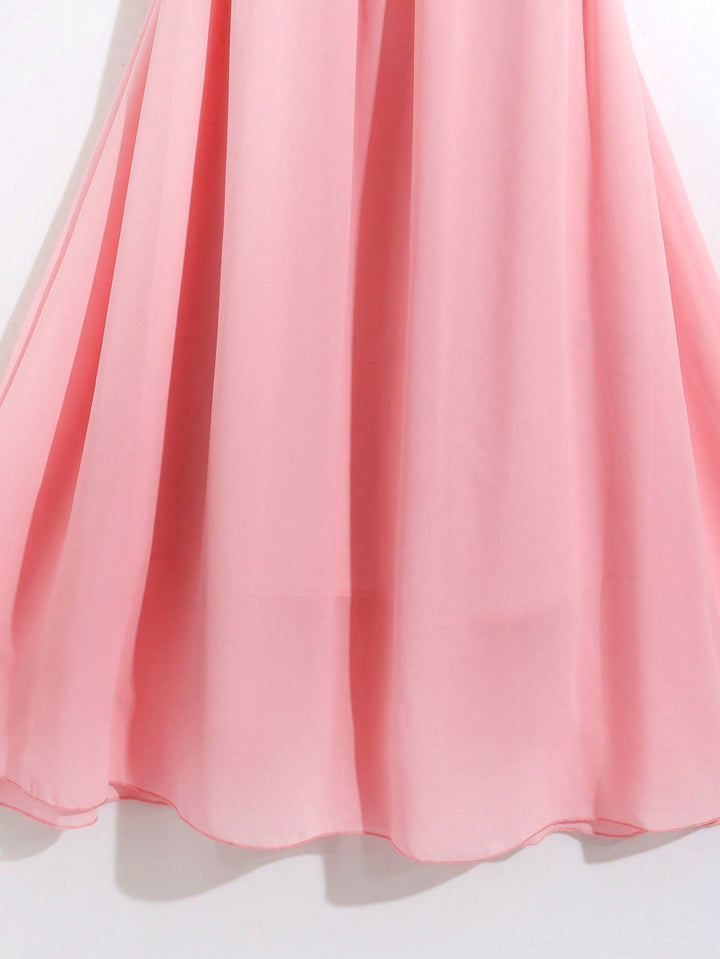 Rochie midi SHEIN, roz