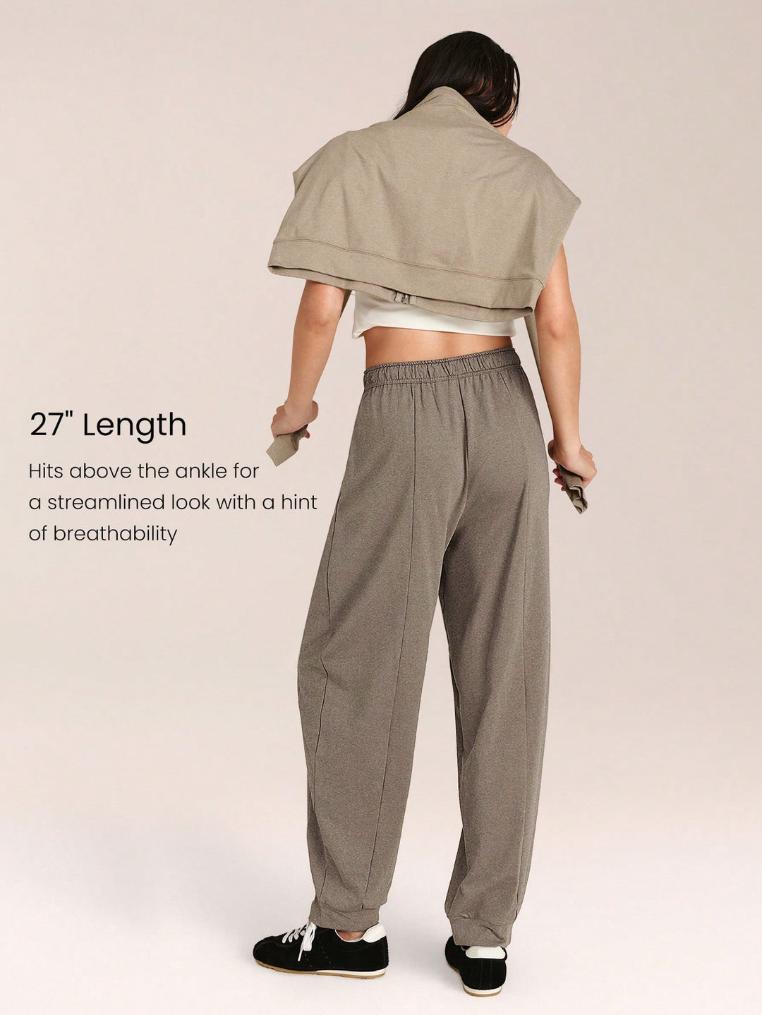 Pantaloni SHEIN, maro