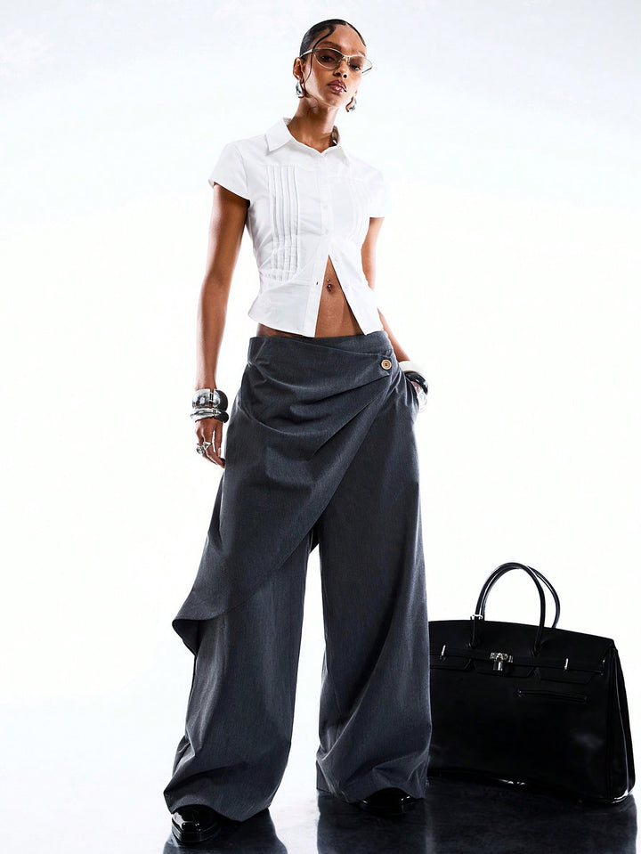 Pantaloni SHEIN, gri
