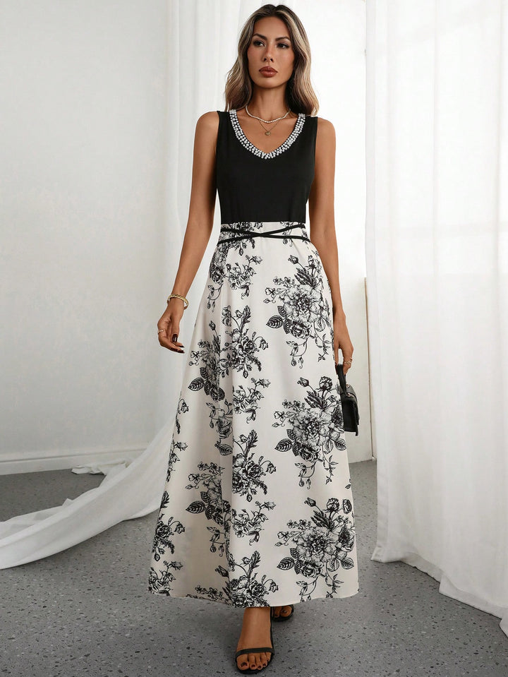 Rochie maxi SHEIN, alb