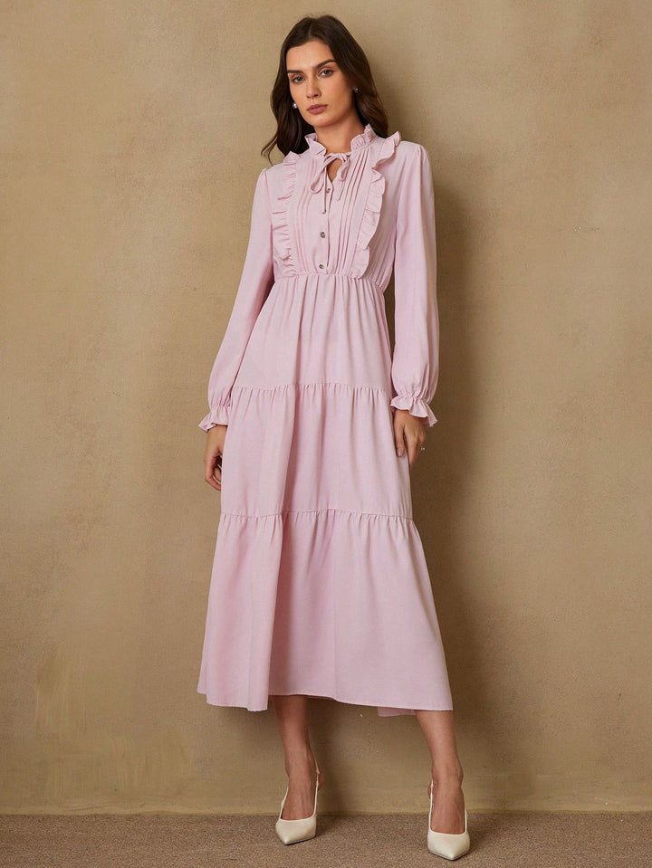 Rochie maxi SHEIN, roz