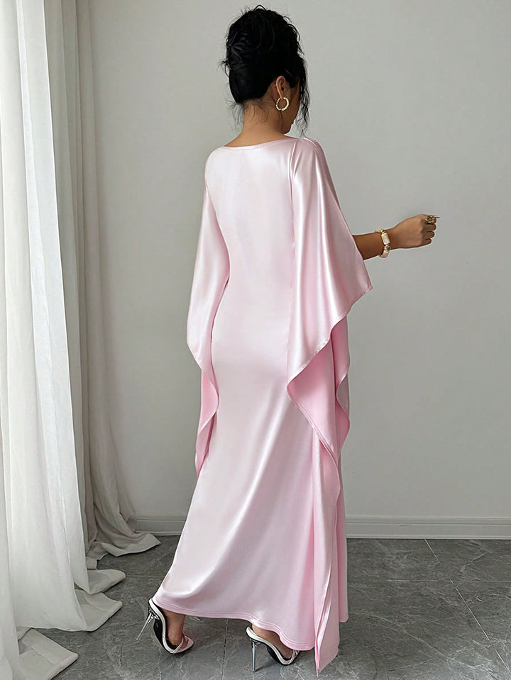Rochie maxi SHEIN, roz