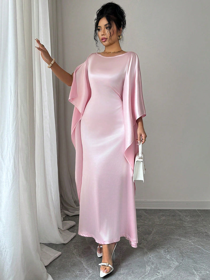 Rochie maxi SHEIN, roz