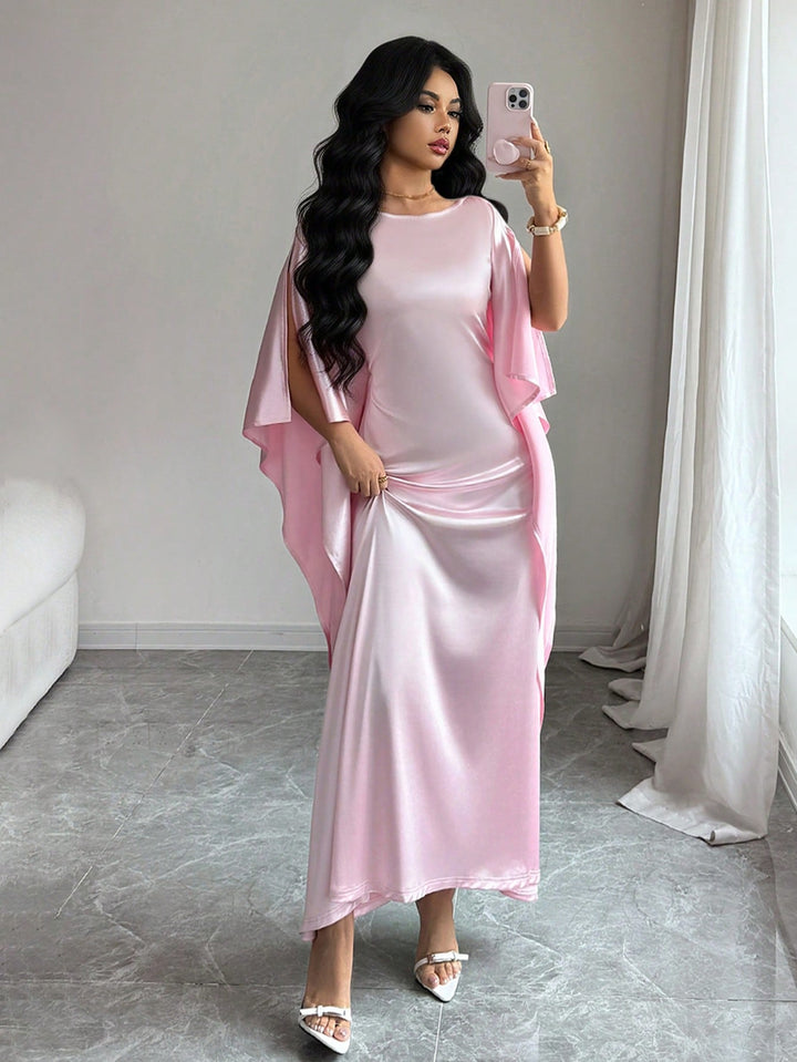 Rochie maxi SHEIN, roz