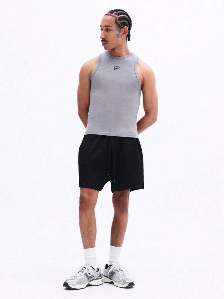 Pantaloni scurți SHEIN, negru