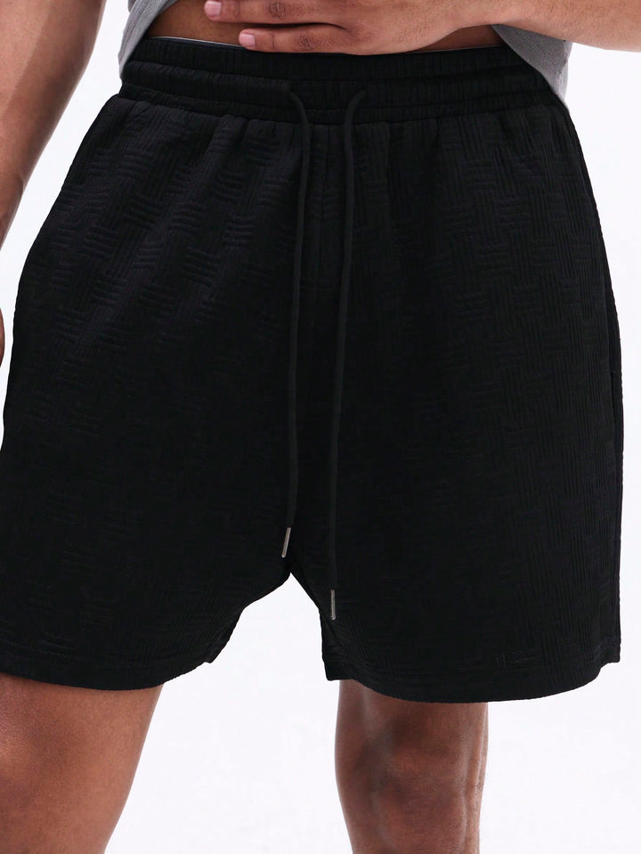 Pantaloni scurți SHEIN, negru
