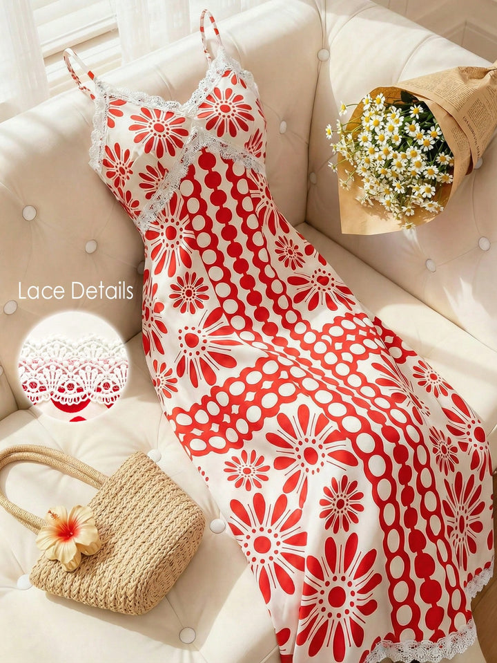 Rochie maxi SHEIN, roșu