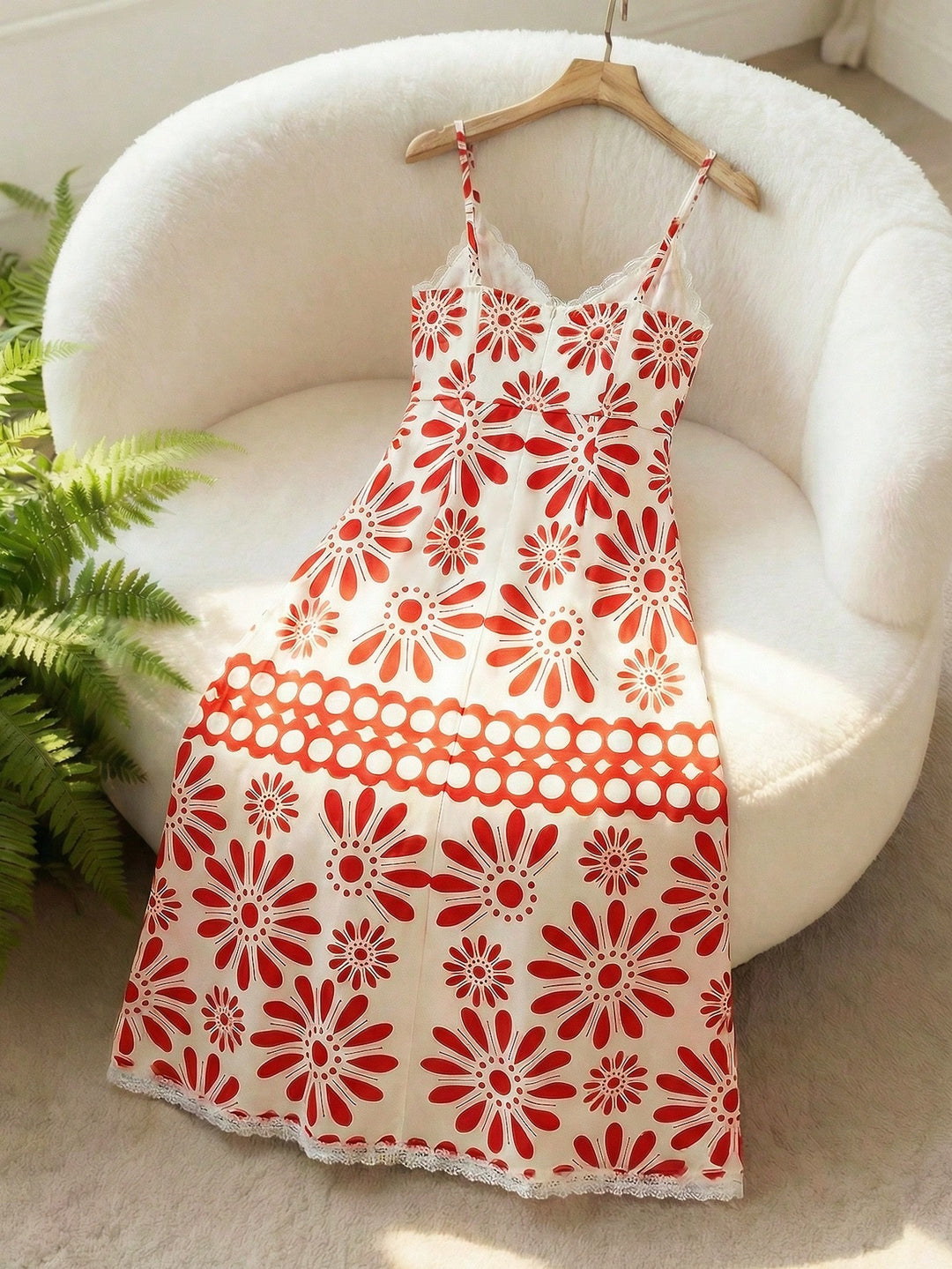 Rochie maxi SHEIN, roșu