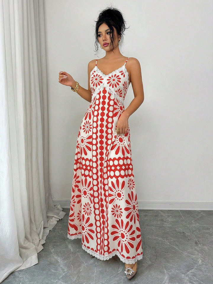 Rochie maxi SHEIN, roșu