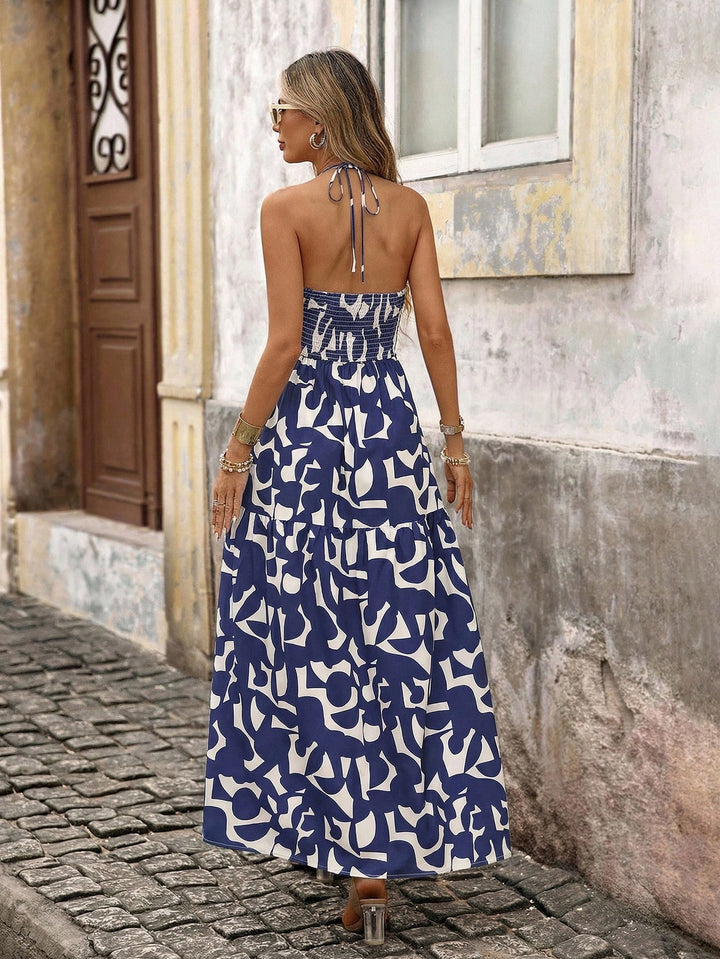 Rochie maxi SHEIN, albastru
