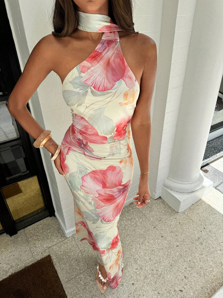 Rochie maxi SHEIN, mix culori