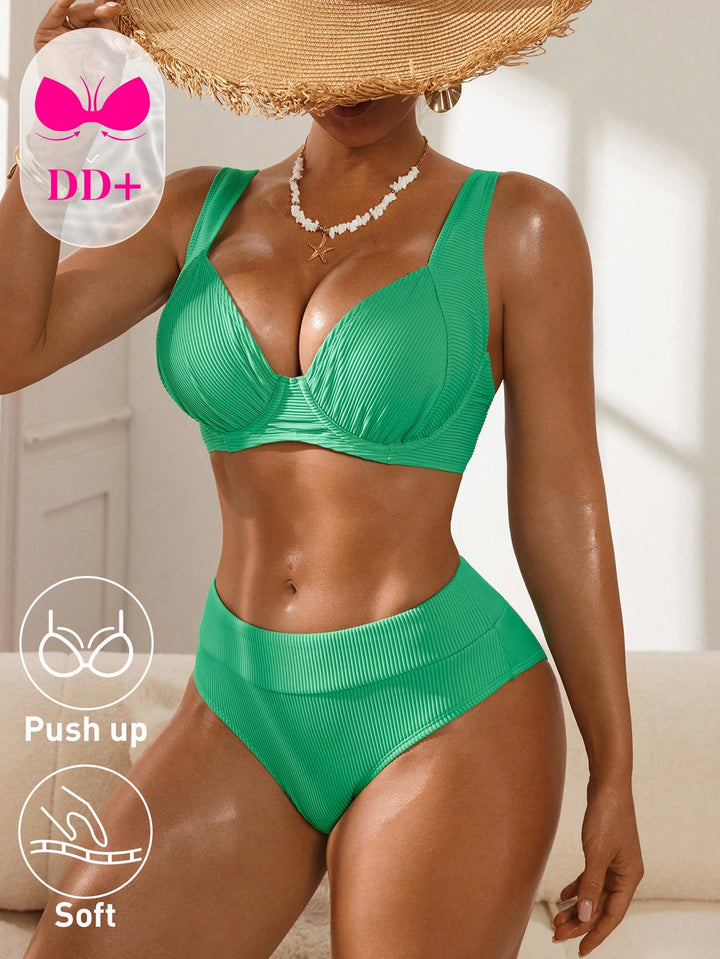 Set bikini SHEIN, verde