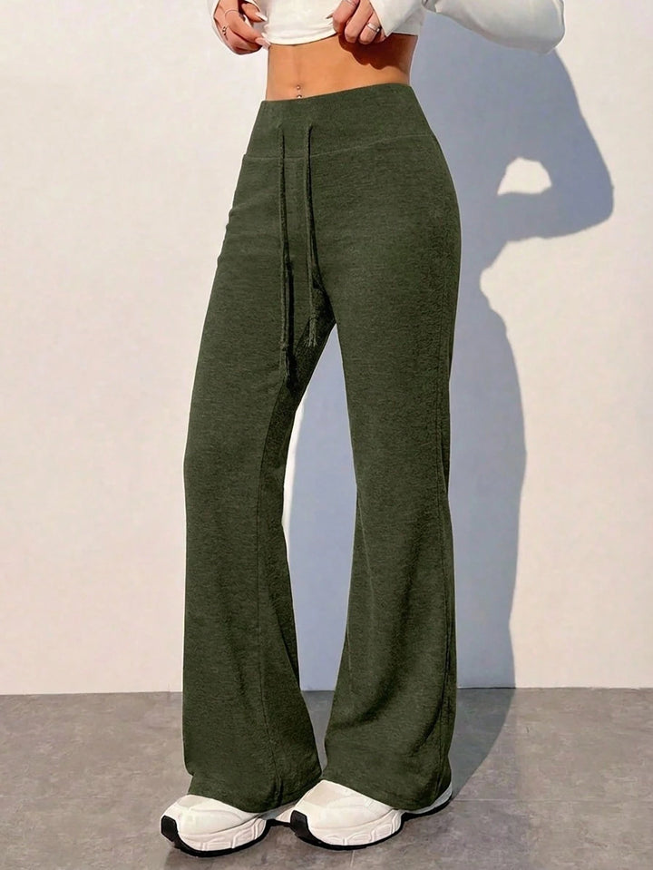 Pantaloni de trening SHEIN, verde