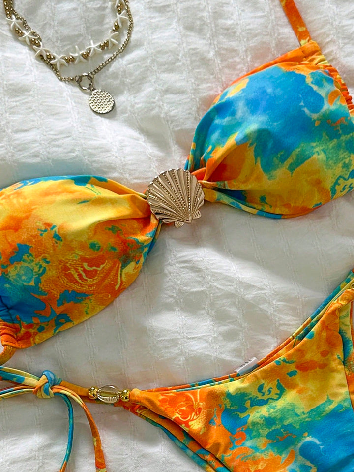 Set bikini SHEIN, mix culori