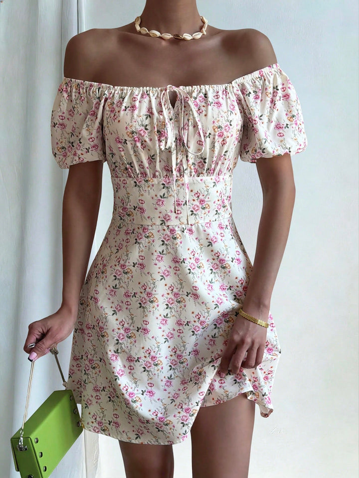 Rochie scurtă SHEIN, roz