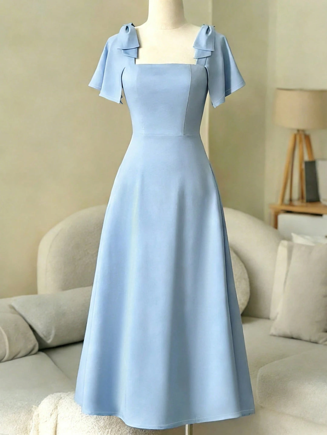 Rochie maxi SHEIN, albastru